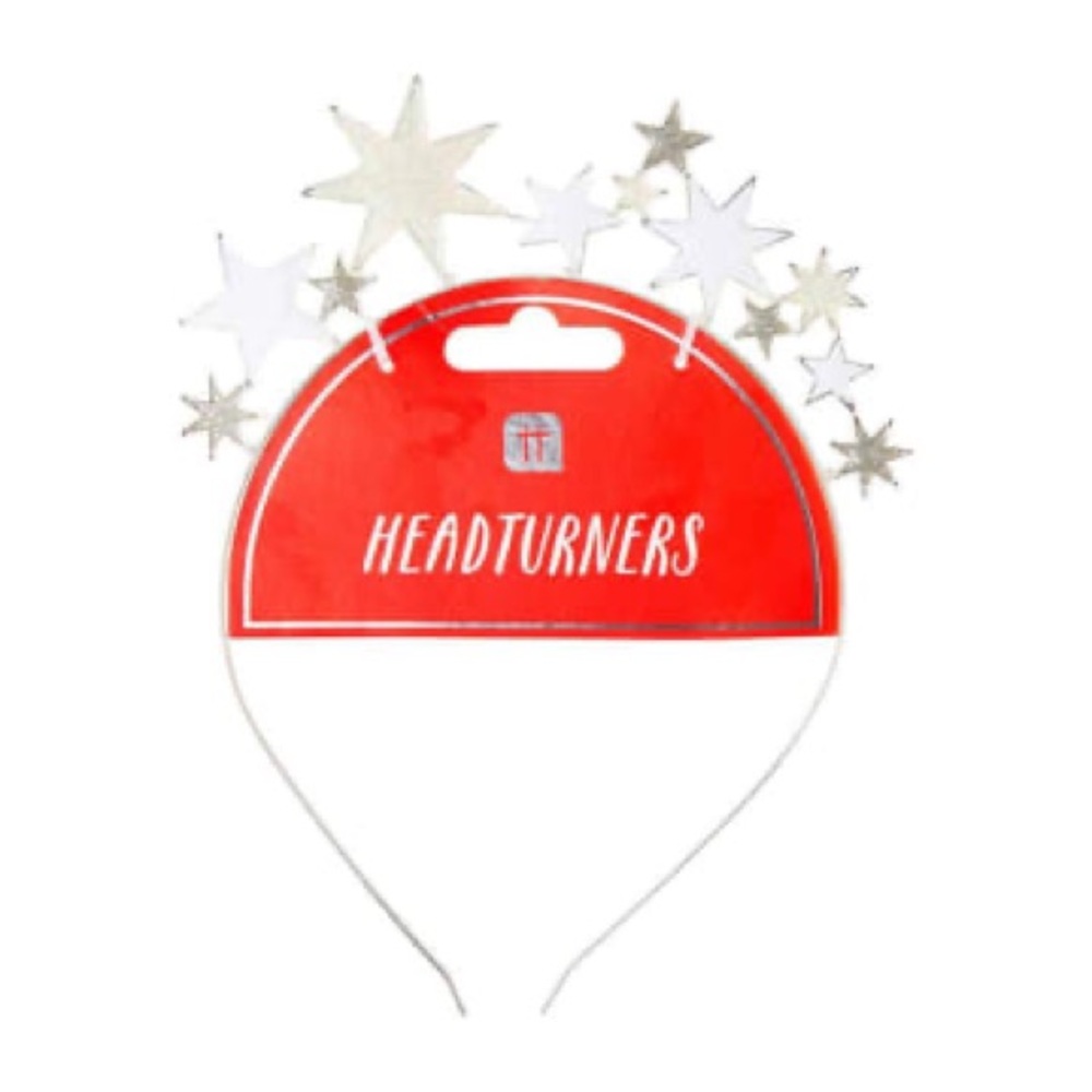 Gold and silver Stars headband